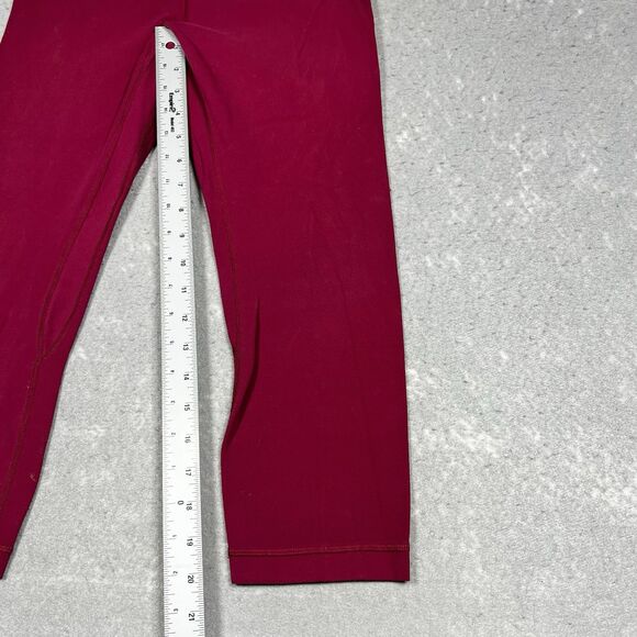 Lululemon Leggings Womens Size 8 Pink Align Crop Inseam 20” Athleisure - Picture 7 of 13